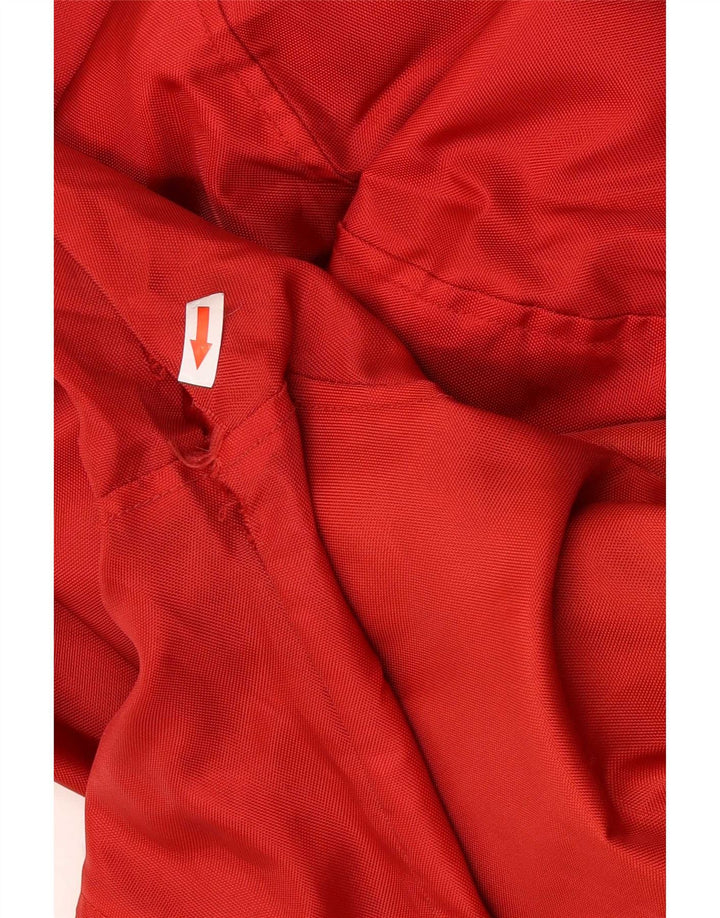 Chaqueta impermeable con capucha para hombre Invicta UK 40 Large Red Polyamide