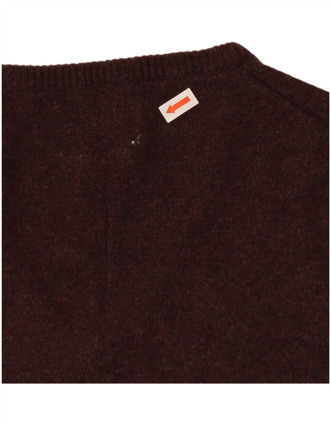 Marks & Spencer - Camiseta sin mangas para hombre, talla grande, lana moteada marrón