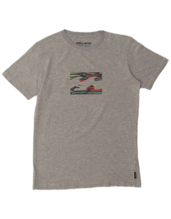 Billabong Camiseta Gráfica para Niños Top 15-16 Años Gris Algodón