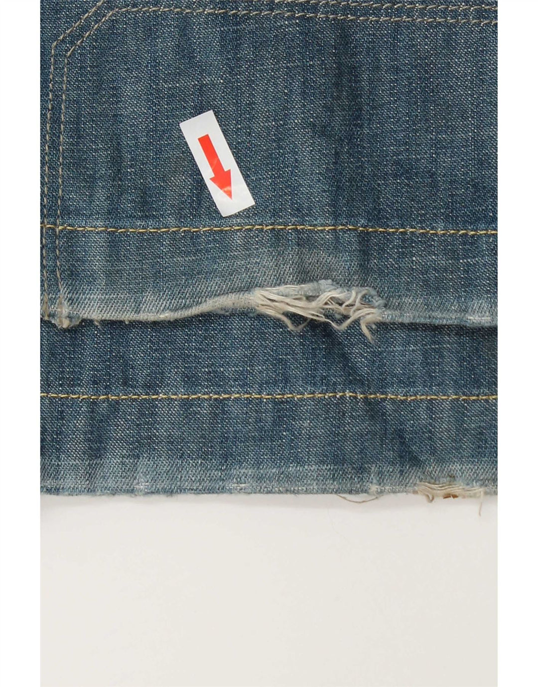 Diesel Mujer Vaqueros Sueltos W29 L34 Algodón Azul