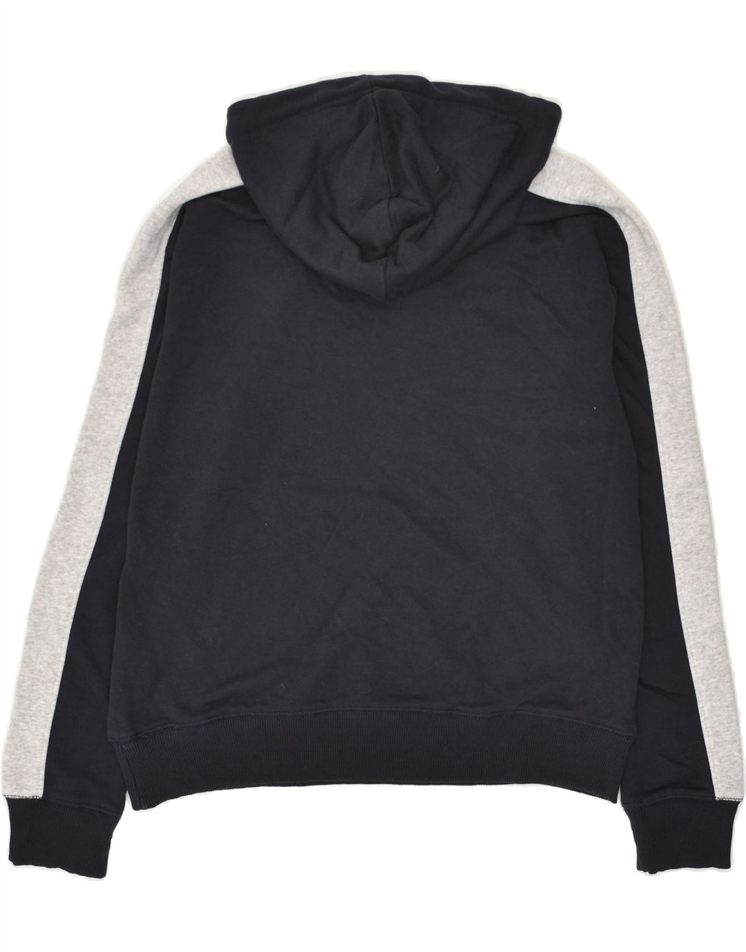 FRENCH CONNECTION Mens Hoodie Jumper Medium Navy Blue Cotton | Vintage French Connection | Thrift | Second-Hand French Connection | Used Clothing | Messina Hembry 