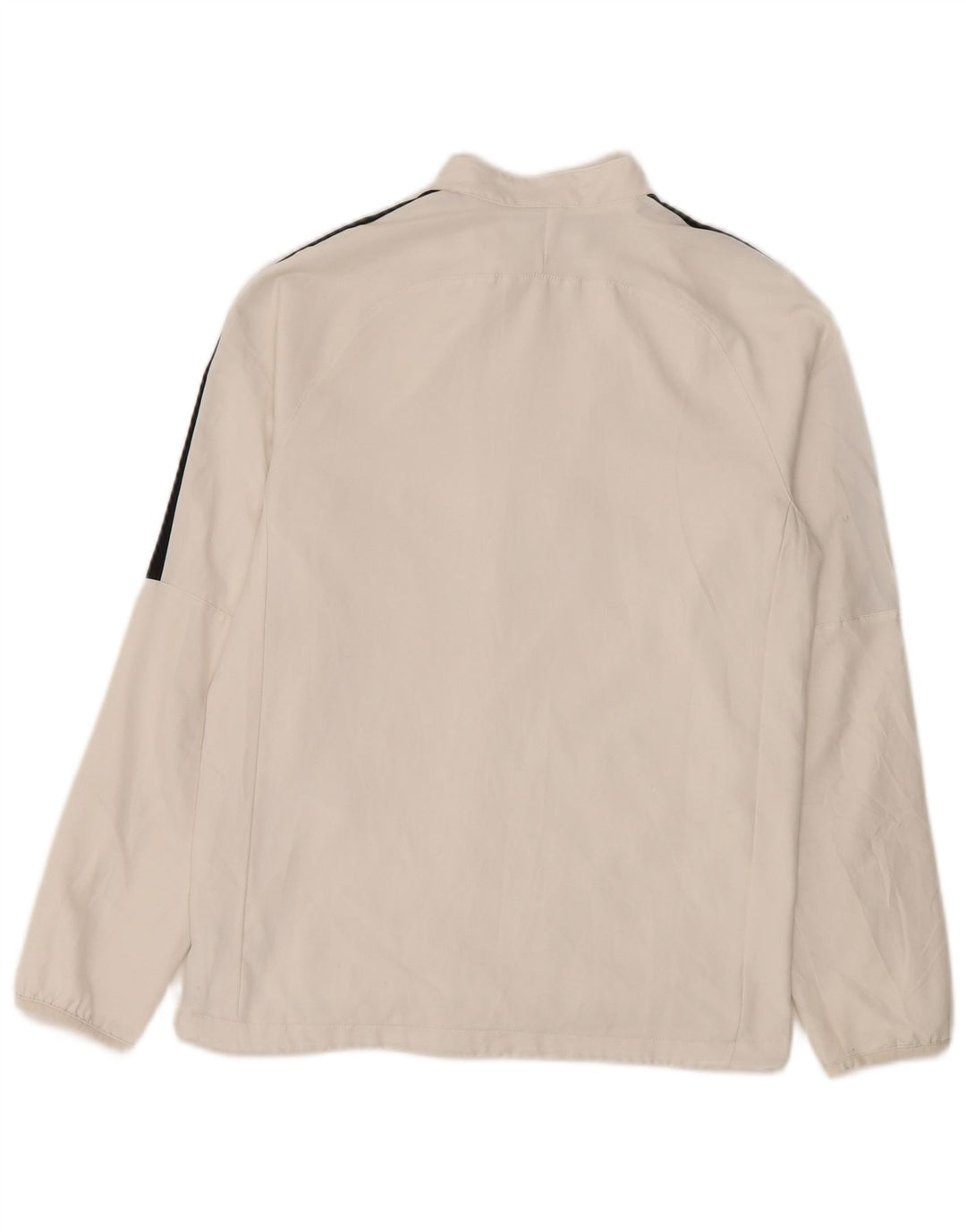 Nike Chaqueta impermeable Dri Fit para niños 13-14 años XL Blanco Colorblock Poliéster