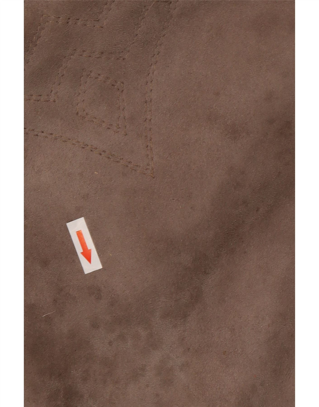 Vintage mujer abrigo de piel de oveja de gran tamaño IT 46 piel de oveja gris grande