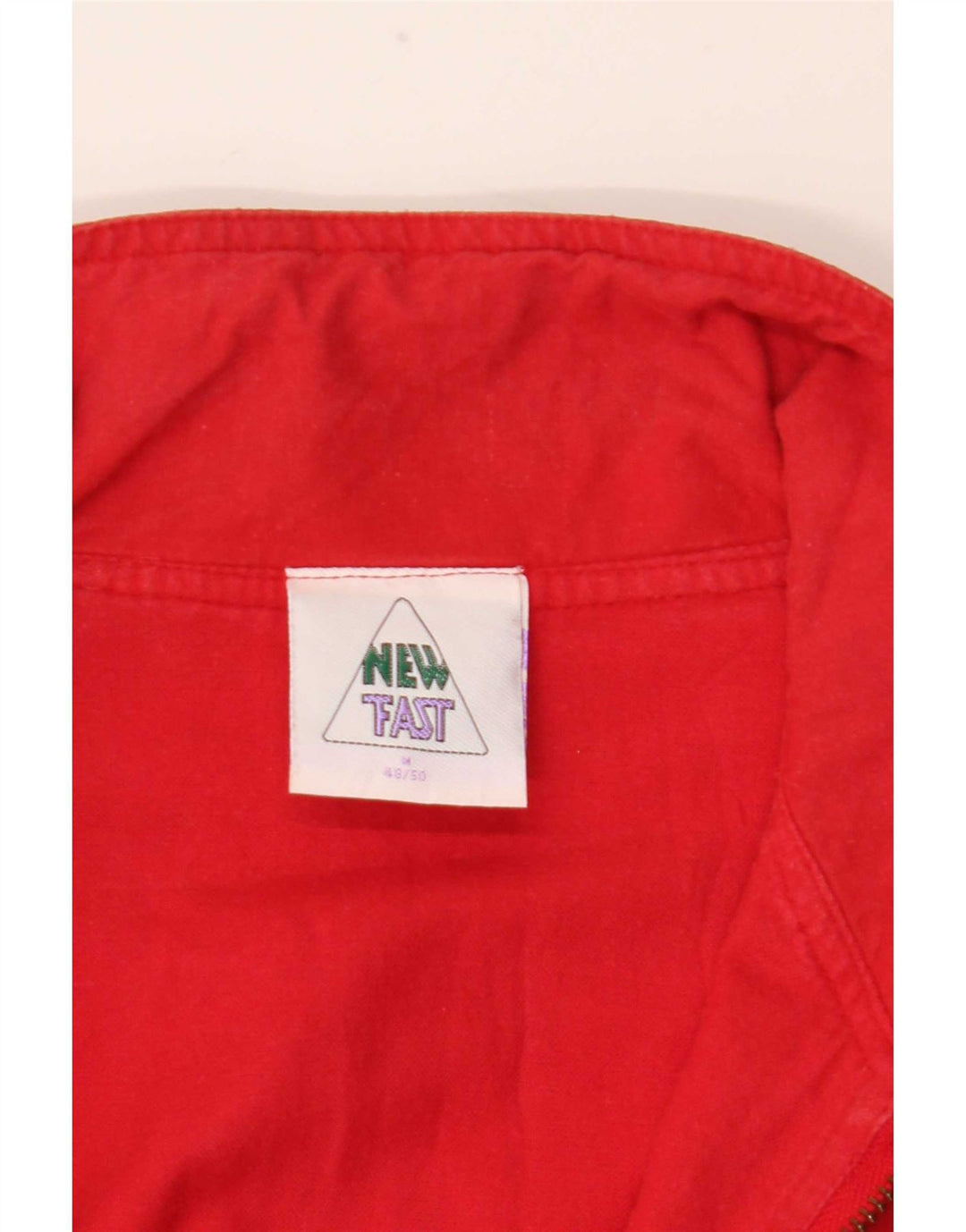 C&A Chaqueta anorak militar rápida para hombre EU 48/50 Algodón rojo mediano