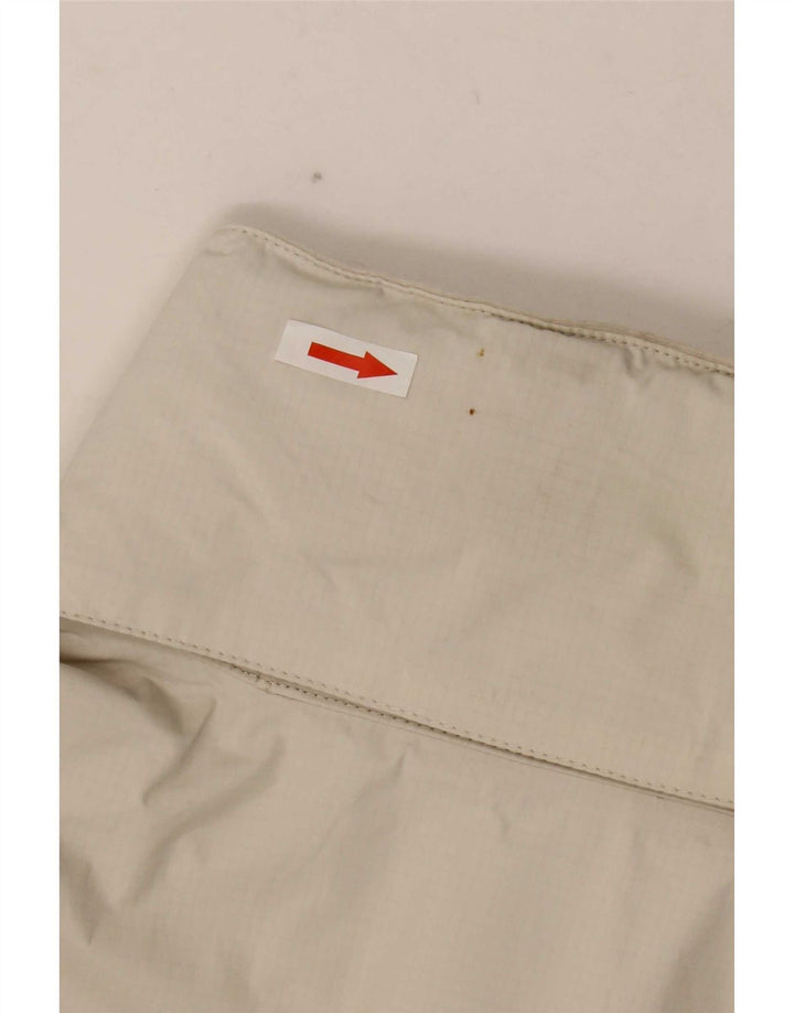 The North Face Chaqueta impermeable con capucha para mujer UK 40 Medium White Nylon