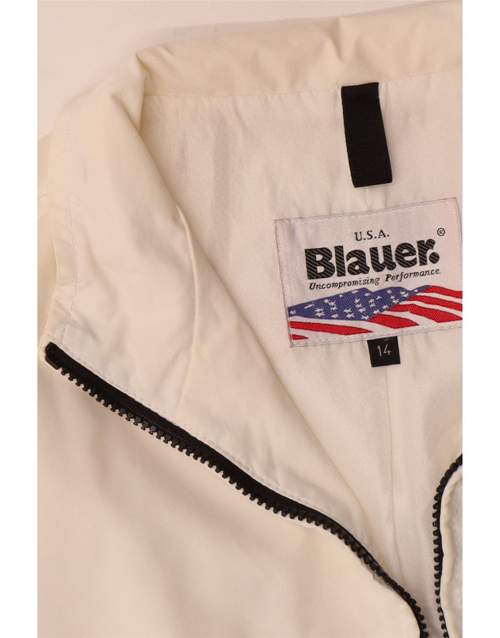 Blauer Cazadora Bomber Niño 13-14 Años Blanco Poliamida
