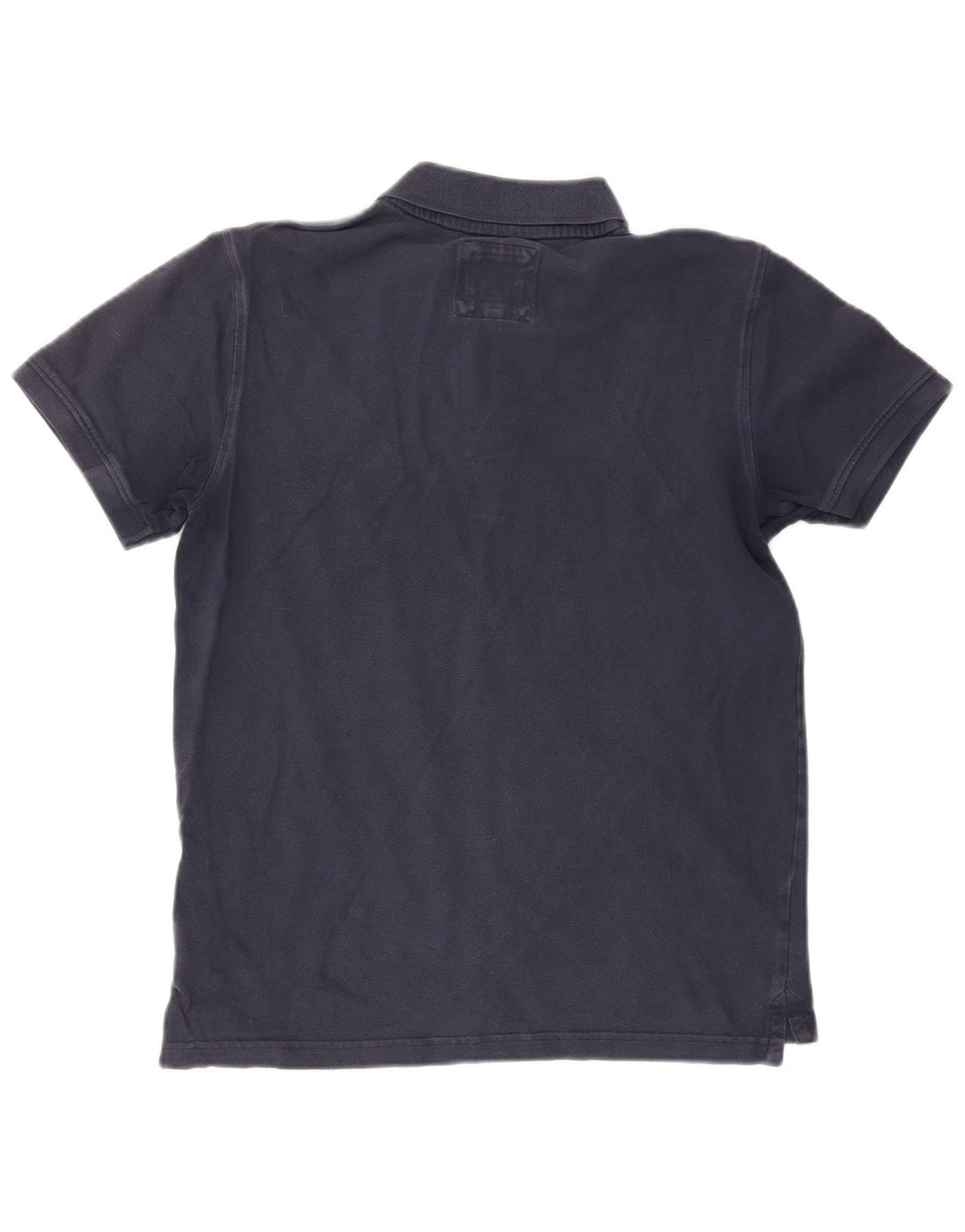 Crew Clothing Polo para hombre Algodón azul marino mediano