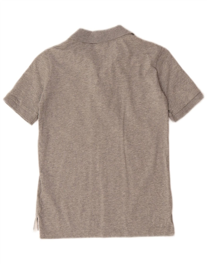 Nike Polo para niño 8-9 años, talla pequeña, algodón moteado gris