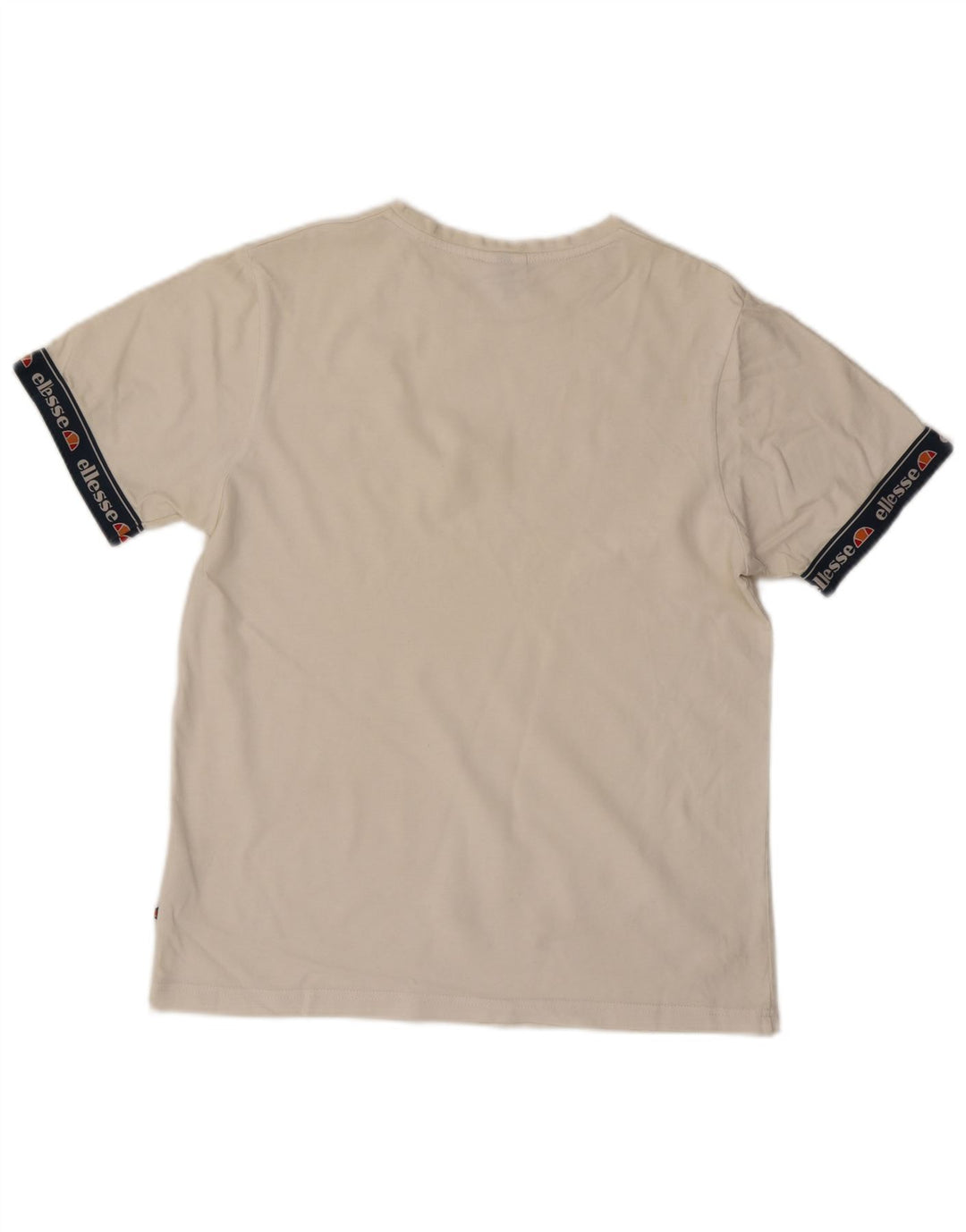 Camiseta Ellesse Graphic para hombre Top Medium White Cotton