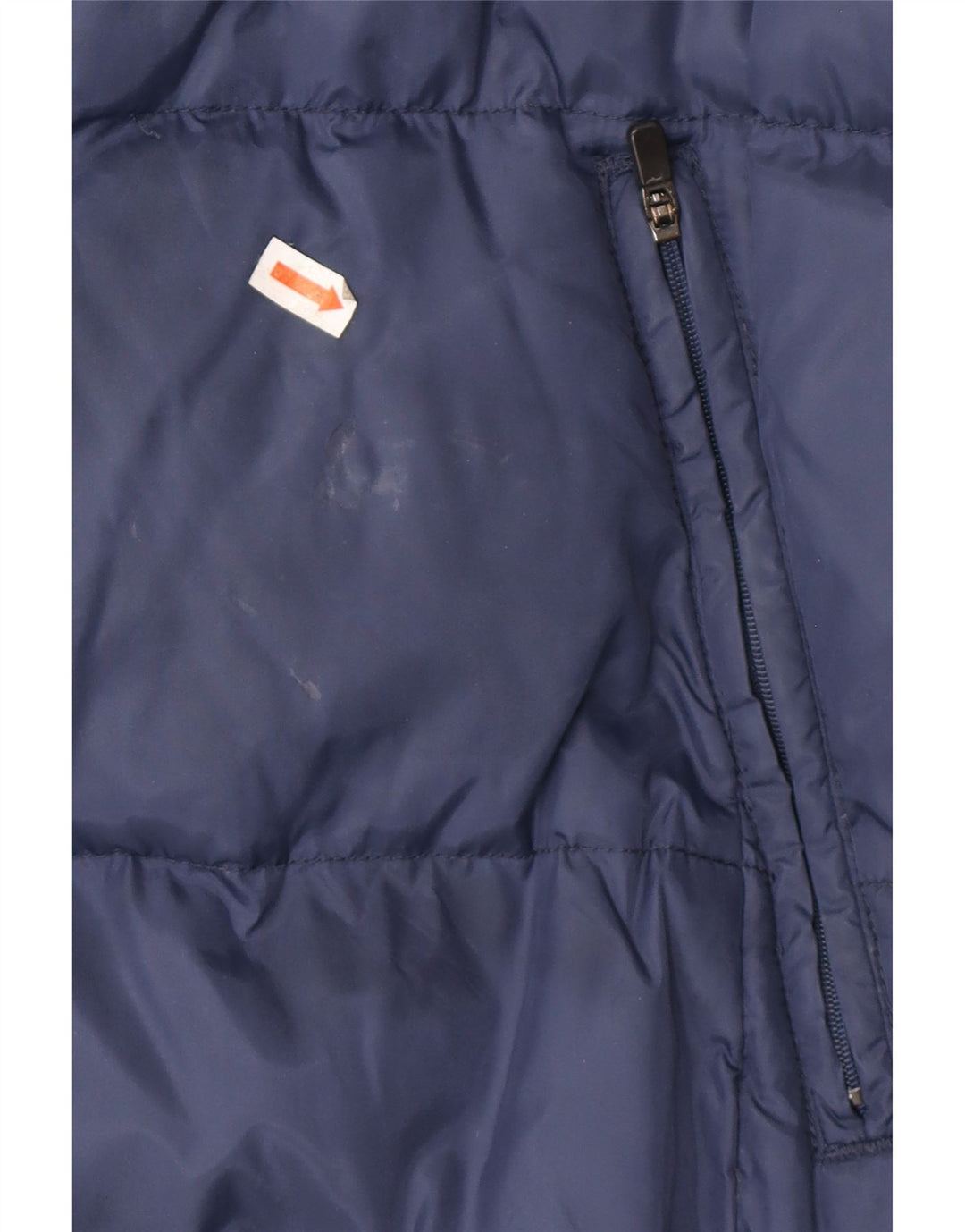 KAPPA Chaqueta acolchada con capucha para hombre UK 38 Medium Azul marino Poliamida