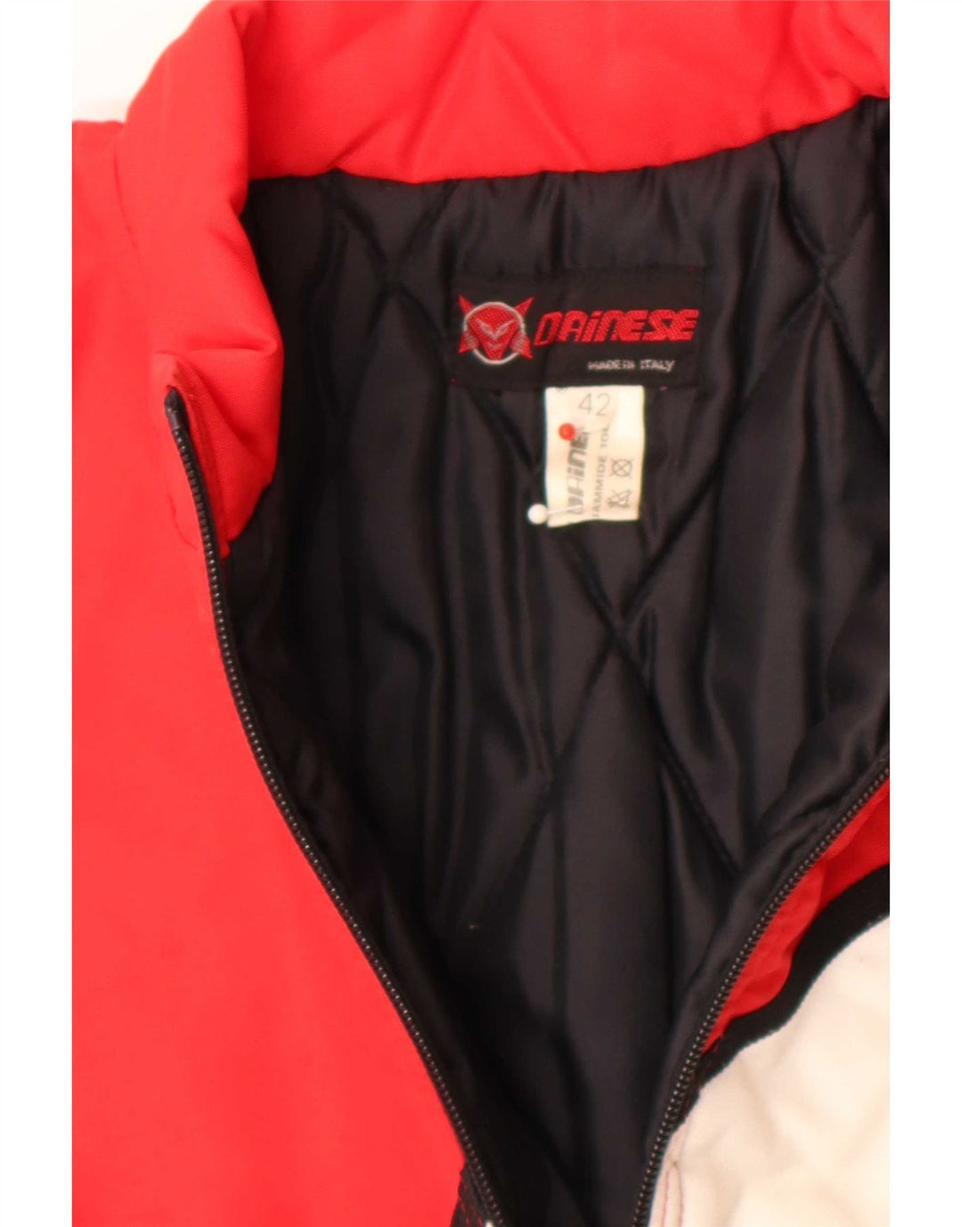 Chaqueta Dainese Hombre Graphic Racer IT 42 XS Poliamida Color Block Rojo