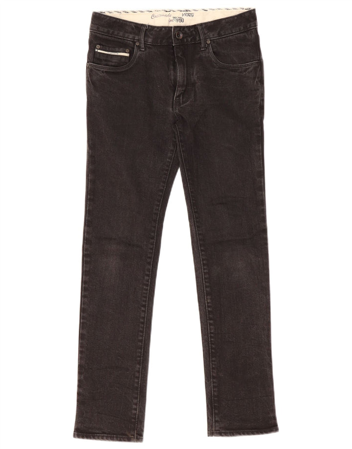 Vaqueros ajustados para mujer Vans W26 L27 Algodón negro