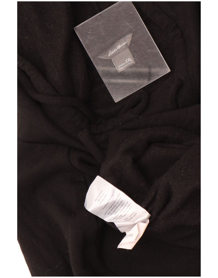 Eddie Bauer Sudadera con capucha para mujer UK 20 2XL Poliéster negro