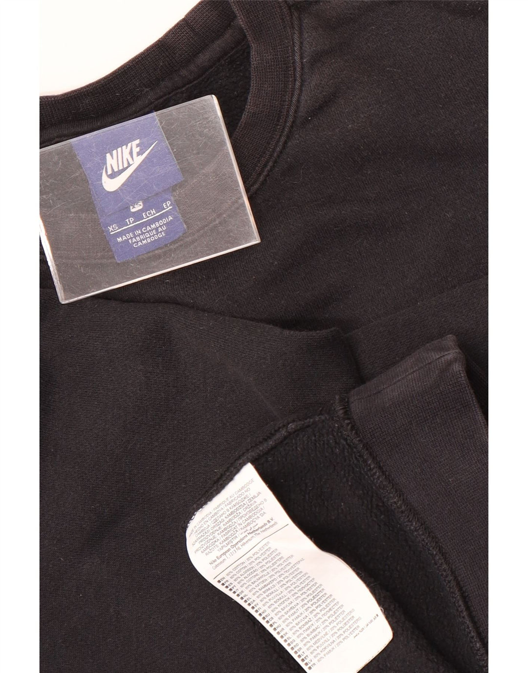 Sudadera Nike Hombre Jumper XS Negro Algodón