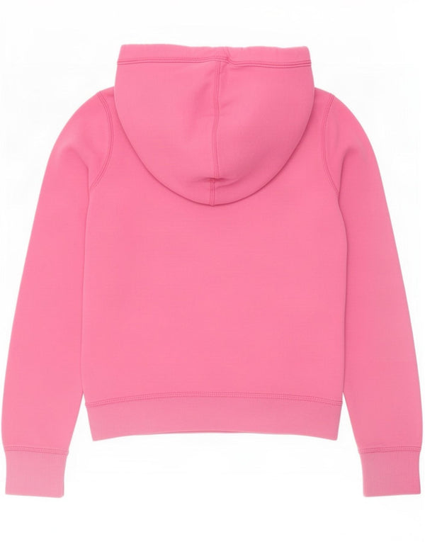 Abercrombie & Fitch Jersey con capucha extragrande y gráfico para mujer UK 10 Small Pink