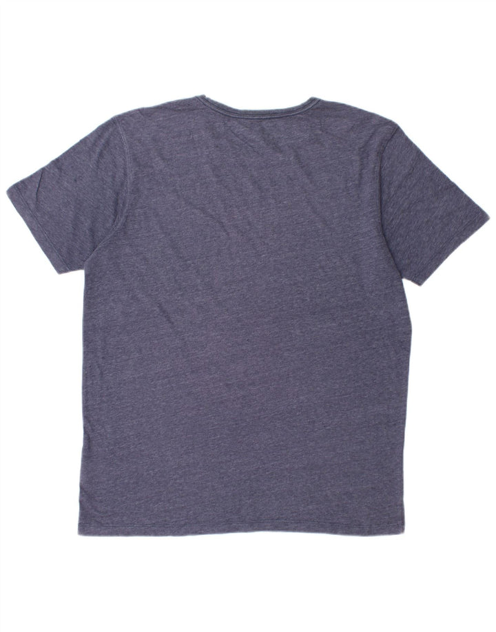 ANIMAL Camiseta gráfica para hombre Top grande Poliéster azul marino