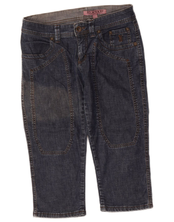 Jeckerson Bermudas vaqueras para mujer W27 Small Blue Cotton