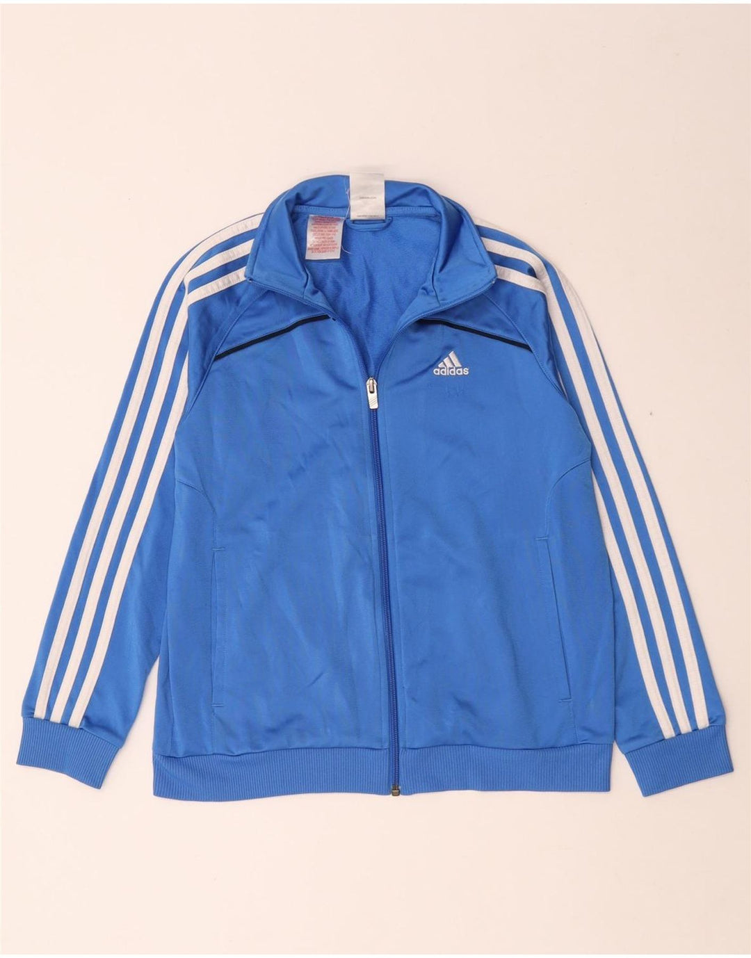 Adidas Chaqueta Chándal Niño 11-12 Años Azul Poliéster