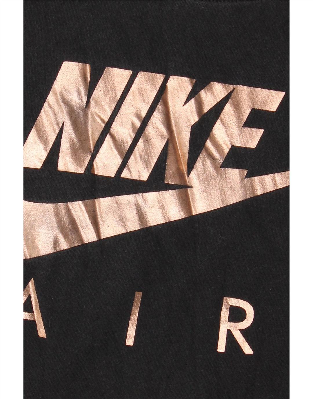 NIKE Camiseta gráfica extragrande para mujer UK 10 Small Black