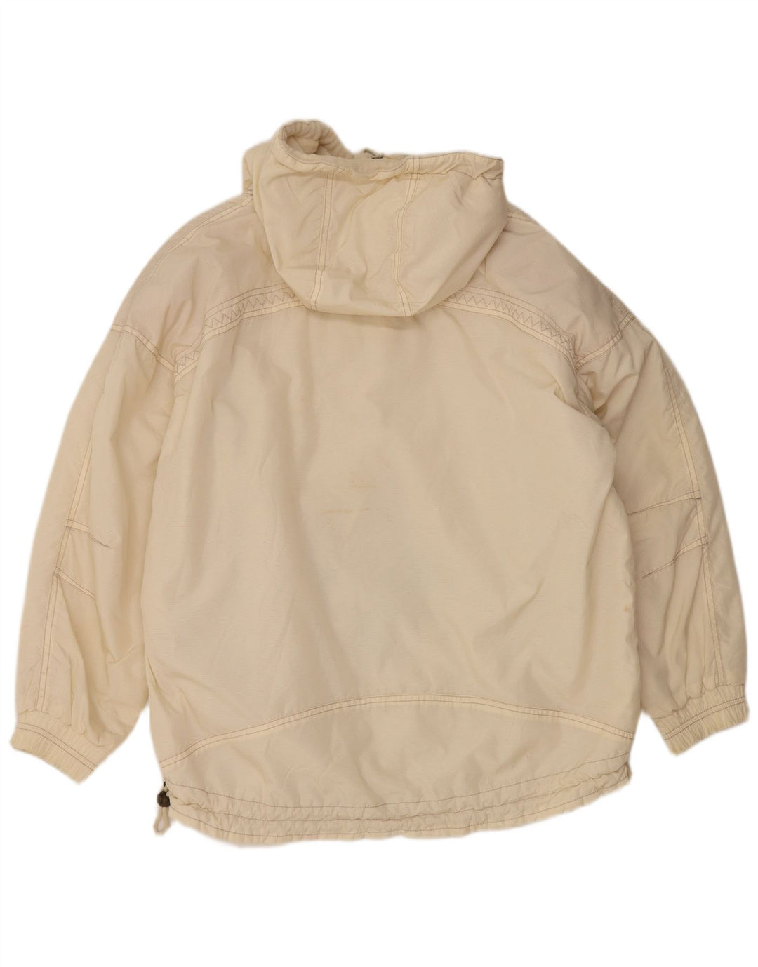 Silvy Chaqueta Anorak con capucha para mujer EU 38 Medium Off White Paisley