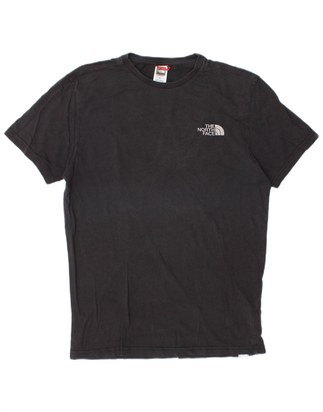 The North Face - Camiseta para hombre, talla pequeña, algodón negro