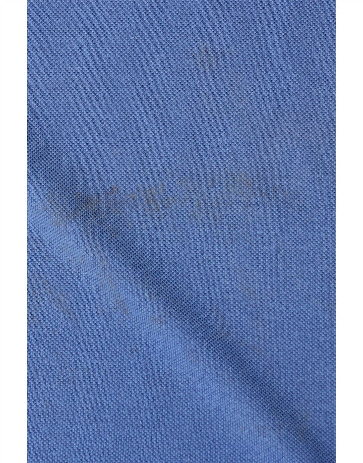 LACOSTE Polo para hombre Talla 7 2XL Algodón azul