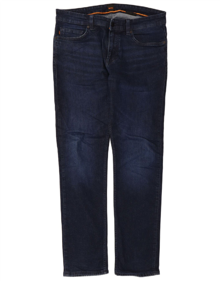 Vaqueros Hugo Boss Delaware Slim para hombre W34 L31 Azul marino