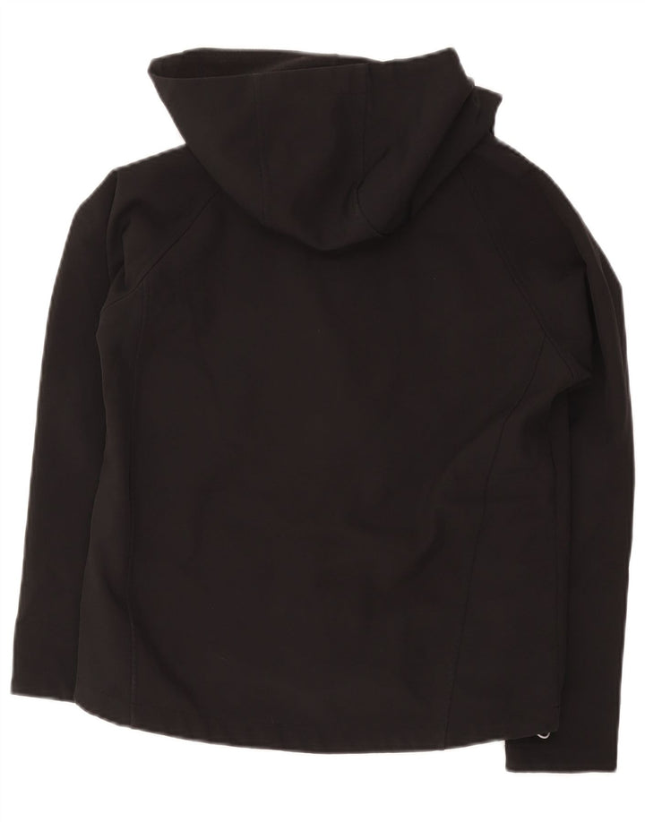 O'Neills Chaqueta cortavientos con capucha para niños 10-11 años Negro Poliéster