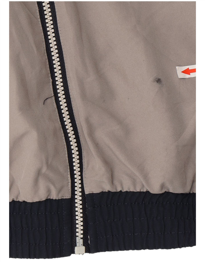 Champion Chaqueta de chándal para hombre XL Gris Colorblock Poliéster