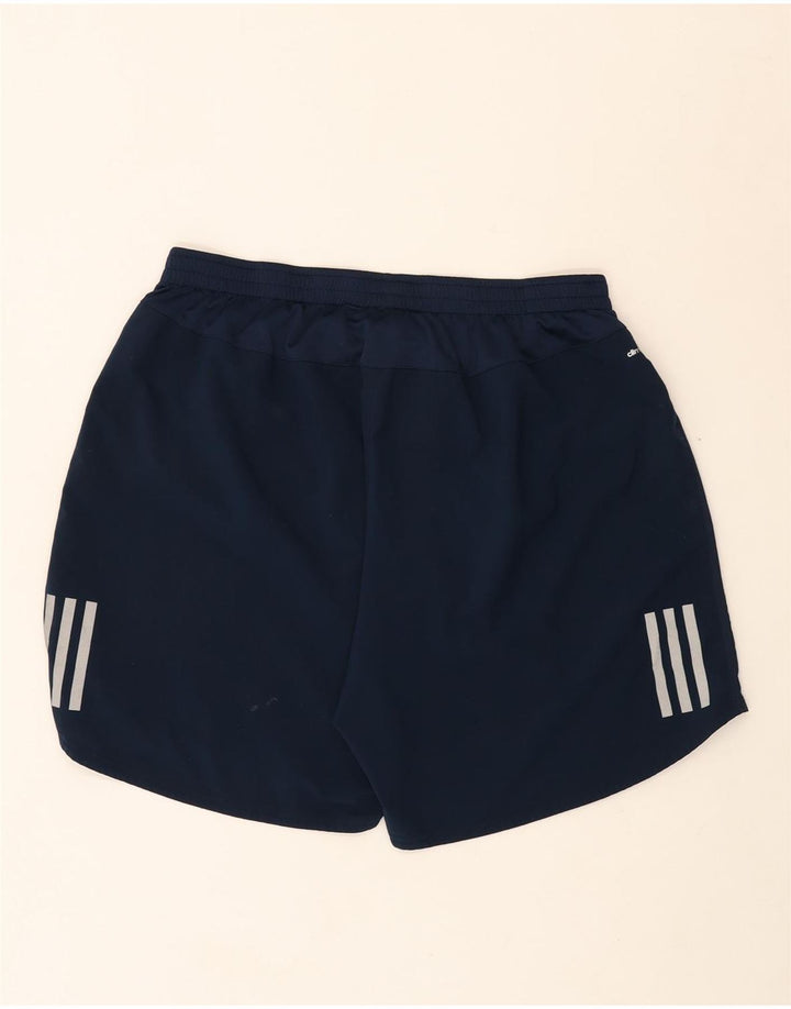 ADIDAS Mens Sport Shorts XL  Navy Blue Polyester Vintage Adidas and Second-Hand Adidas from Messina Hembry 