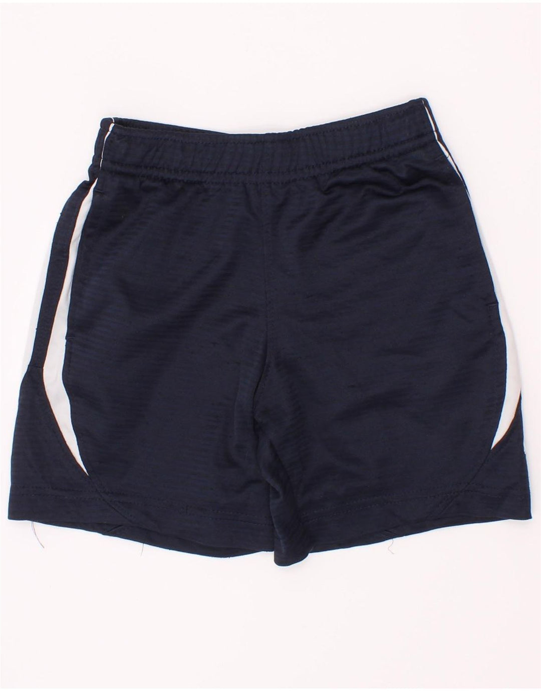 Nike Pantalones cortos deportivos para niño 3-4 años Azul marino Poliéster color block