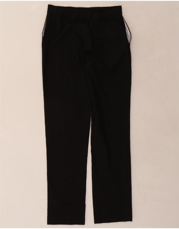 Marks & Spencer Pantalones de traje rectos para niños 14-15 años W26 L28 Negro