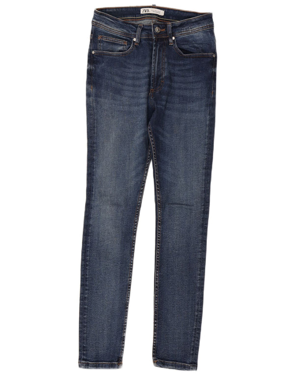 Zara Vaqueros pitillo para hombre EU 36 XS W28 L29 Algodón azul