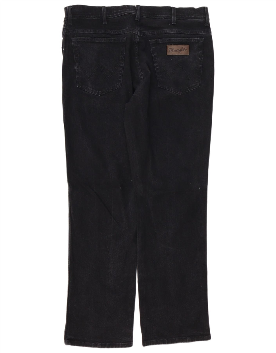 WRANGLER Vaqueros rectos Texas para hombre W38 L32 Algodón negro