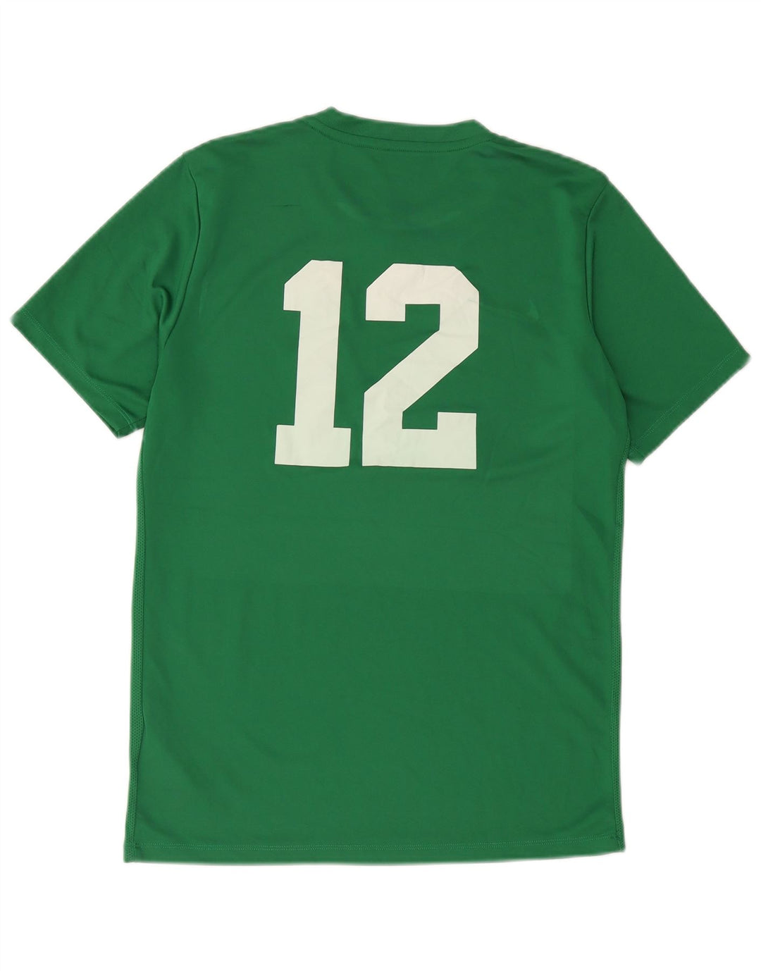 Camiseta Nike Dri Fit Graphic para hombre, parte superior de poliéster verde medio