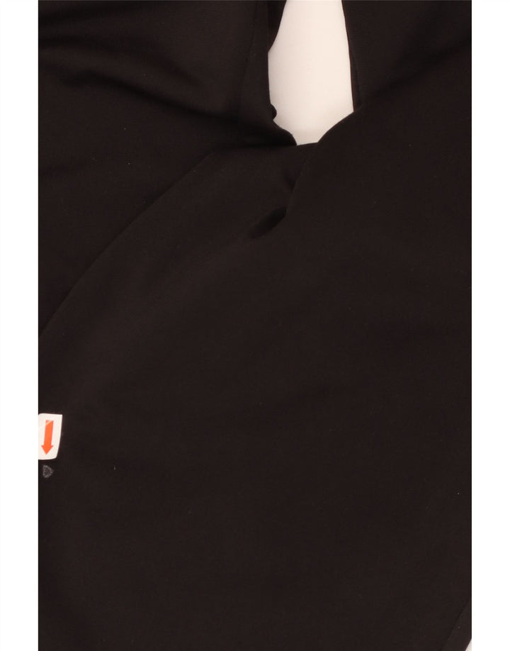 PUMA Pantalones de chándal para mujer UK 12 Mediano Negro Poliéster