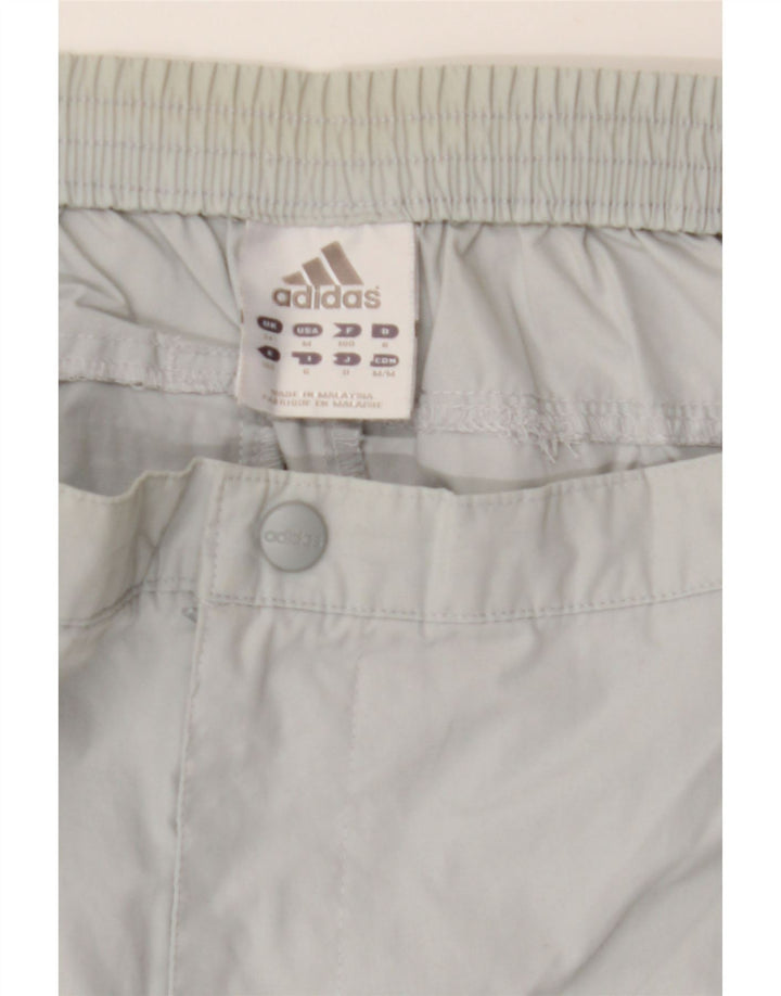ADIDAS Pantalón de chándal Capri gráfico para hombre Poliéster gris medio