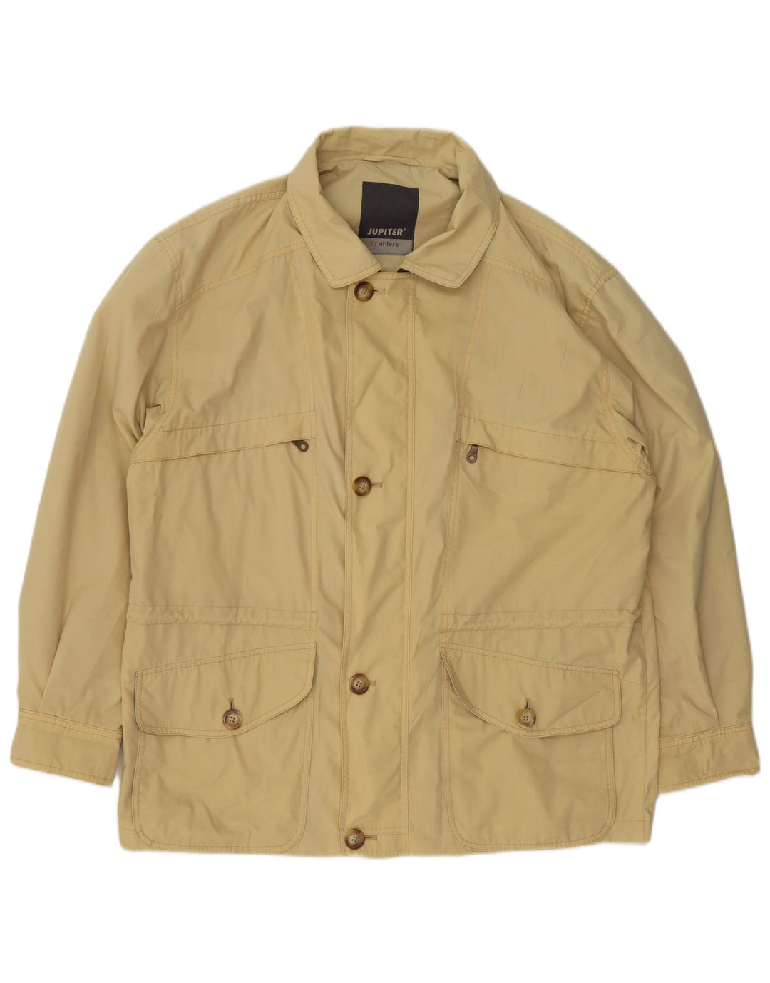 Júpiter Mens By Ahlers Utility Jacket IT 50 Grande Amarillo