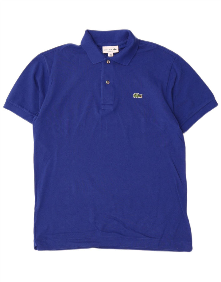 Lacoste Polo de ajuste clásico para hombre talla 3 pequeño azul