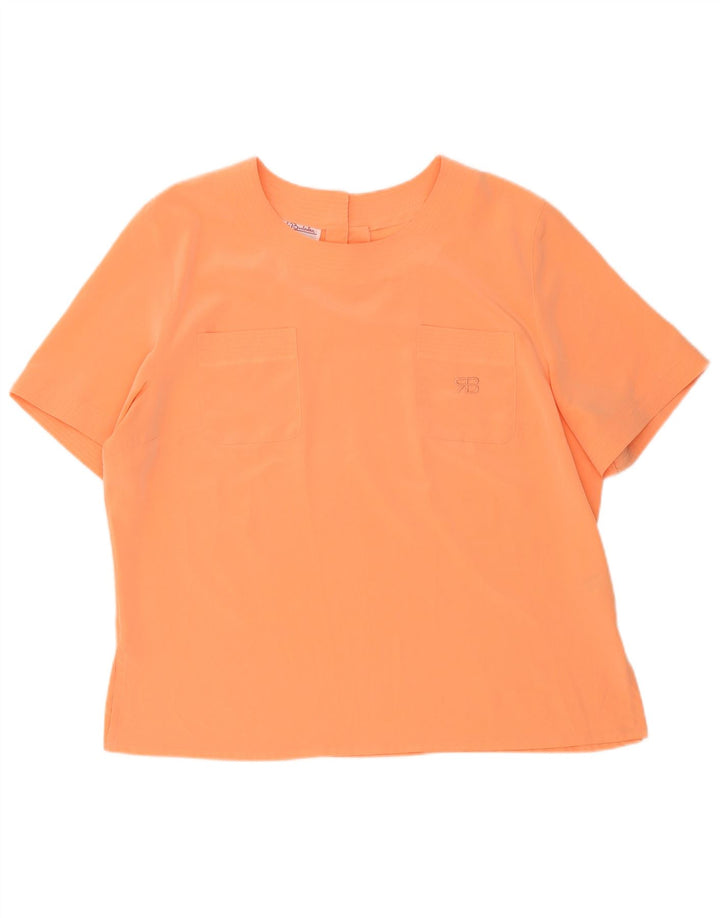 Renato Balestra Blusa Mujer Top IT 50 XL Naranja Poliéster