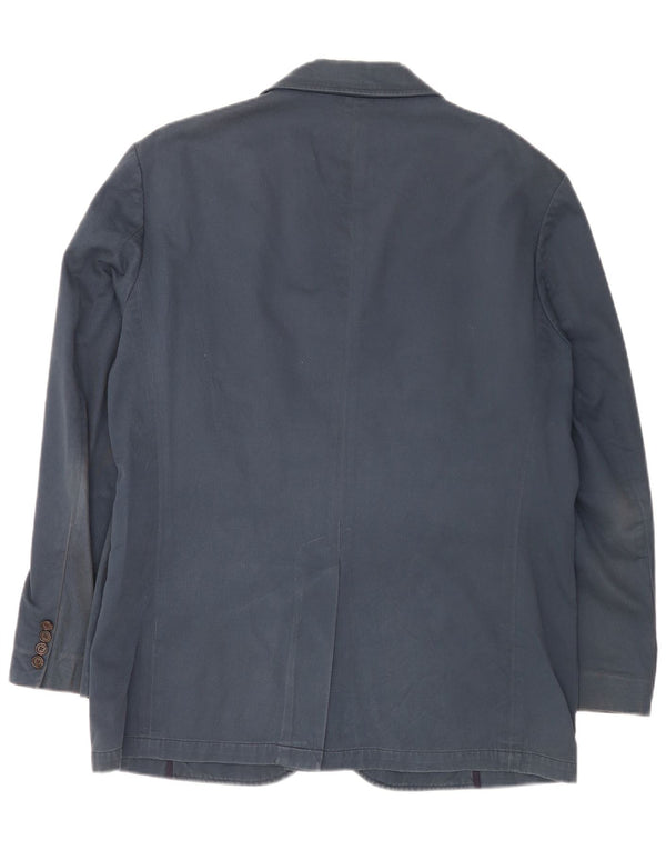 Polo Ralph Lauren Chaqueta tipo blazer de 3 botones para hombre UK 40 Grande Azul marino Algodón