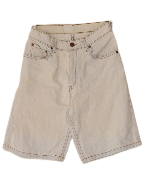 Levi's 550 pantalones cortos de mezclilla para mujer US 5 pequeño W25 algodón azul