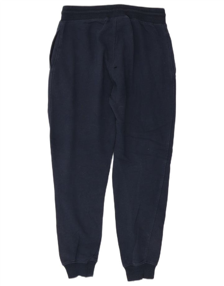 Ellesse Hombre Pantalones De Chándal Joggers Small Azul Marino Algodón