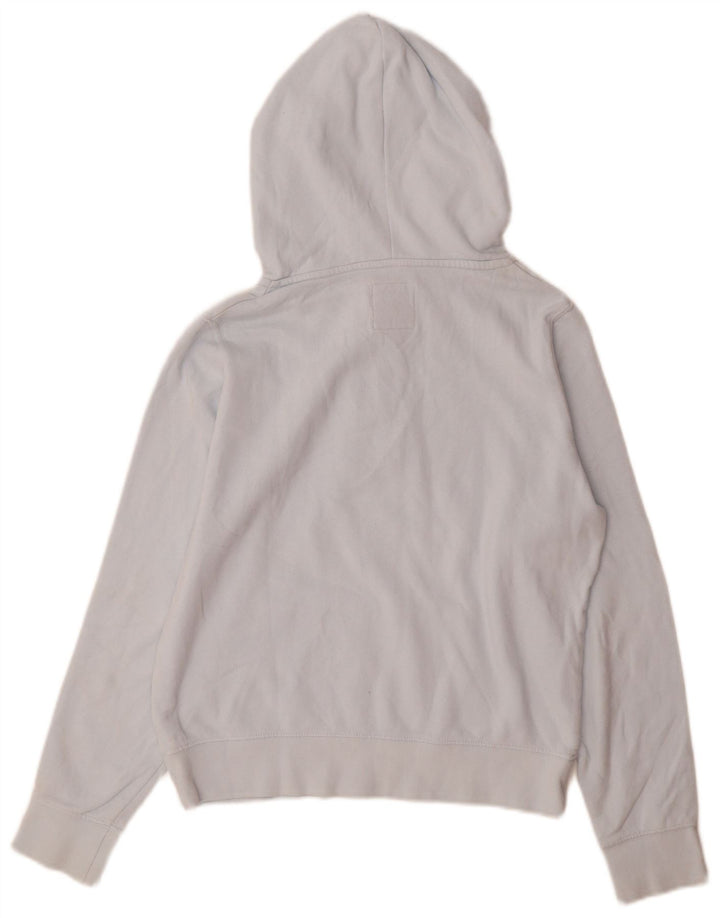 Rip Curl Jersey con capucha y cuello con botones extragrande para mujer UK 2 2XS Azul