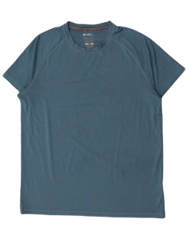 Camiseta para hombre Mountain Warehouse Top XL Poliéster azul
