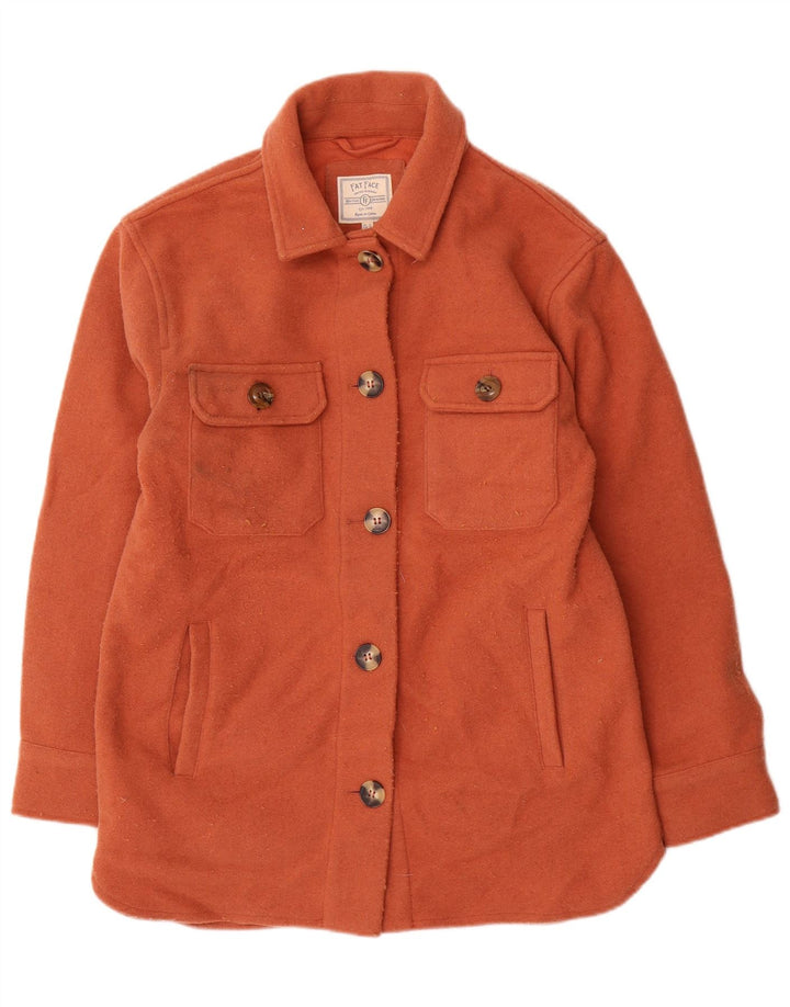 Chaqueta utilitaria extragrande para mujer Fat Face UK 10 Small Naranja Poliéster