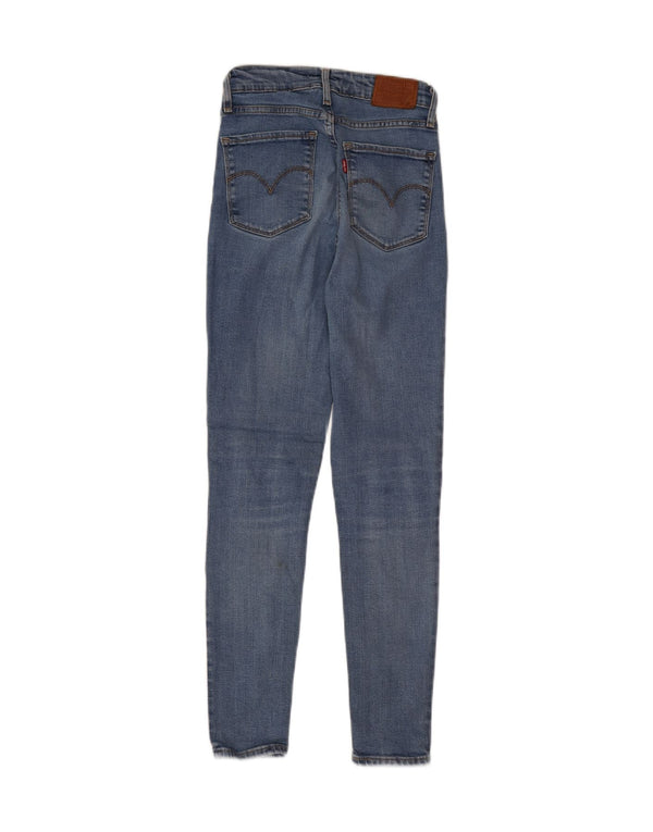 Levi's Vaqueros pitillo de talle alto 721 para mujer W24 L27 Algodón azul