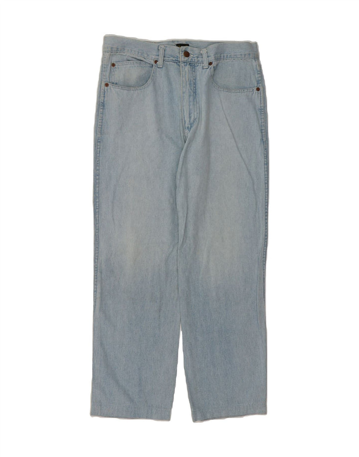 LEE Womens Straight Jeans W34 L29 Blue Cotton Vintage Lee and Second-Hand Lee from Messina Hembry 