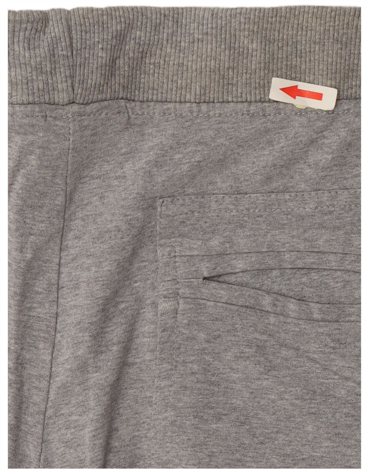 Ellesse Pantalones cortos deportivos para hombre de algodón gris grande