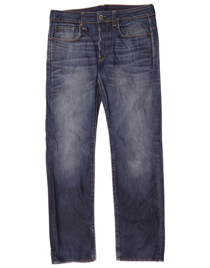 Vaqueros rectos para hombre G-Star W31 L32 Algodón azul